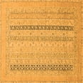 thumbnail image 1 of Ahgly Company Indoor Square Abstract Orange Modern Area Rugs, 7' Square, 1 of 4