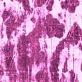 thumbnail image 1 of Ahgly Company Indoor Square Abstract Pink Modern Area Rugs, 5' Square, 1 of 4