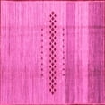 thumbnail image 1 of Ahgly Company Indoor Square Abstract Pink Modern Area Rugs, 7' Square, 1 of 4