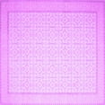 thumbnail image 1 of Ahgly Company Indoor Square Abstract Purple Contemporary Area Rugs, 7' Square, 1 of 4