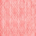 thumbnail image 1 of Ahgly Company Indoor Square Abstract Red Contemporary Area Rugs, 3' Square, 1 of 4