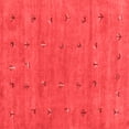thumbnail image 1 of Ahgly Company Indoor Square Abstract Red Contemporary Area Rugs, 4' Square, 1 of 4