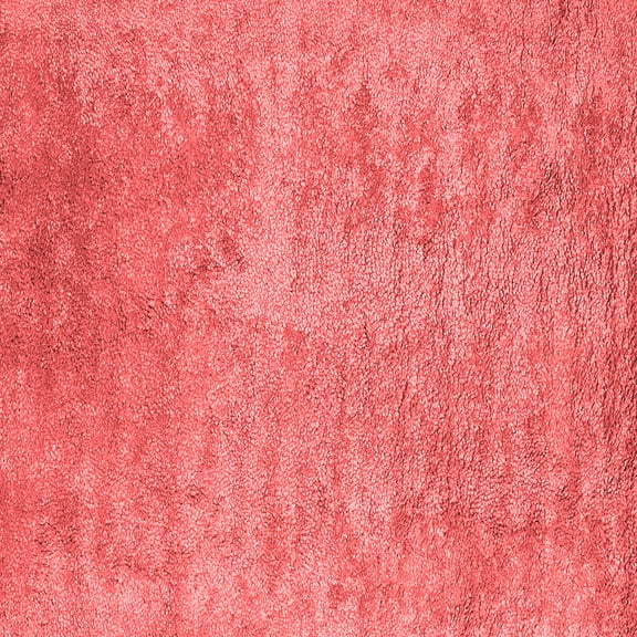 Ahgly Company Indoor Square Abstract Red Contemporary Area Rugs, 5' Square