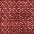thumbnail image 1 of Ahgly Company Indoor Square Abstract Red Modern Area Rugs, 4' Square, 1 of 4