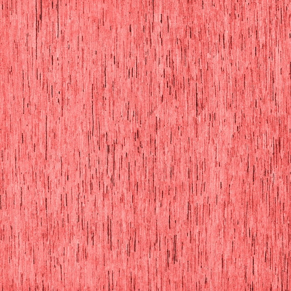 Ahgly Company Indoor Square Abstract Red Modern Area Rugs, 6' Square