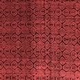 thumbnail image 1 of Ahgly Company Indoor Square Abstract Red Modern Area Rugs, 6' Square, 1 of 1