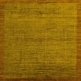 thumbnail image 1 of Ahgly Company Indoor Square Abstract Sedona Brown Area Rugs, 4' Square, 1 of 6