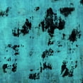 thumbnail image 1 of Ahgly Company Indoor Square Abstract Turquoise Blue Modern Area Rugs, 6' Square, 1 of 4