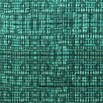 thumbnail image 1 of Ahgly Company Indoor Square Abstract Turquoise Blue Modern Area Rugs, 7' Square, 1 of 4