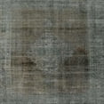 thumbnail image 1 of Ahgly Company Indoor Square Abstract Western Charcoal Gray Area Rugs, 5' Square, 1 of 6
