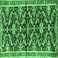 thumbnail image 1 of Ahgly Company Indoor Square Animal Emerald Green Traditional Area Rugs, 8' Square, 1 of 4