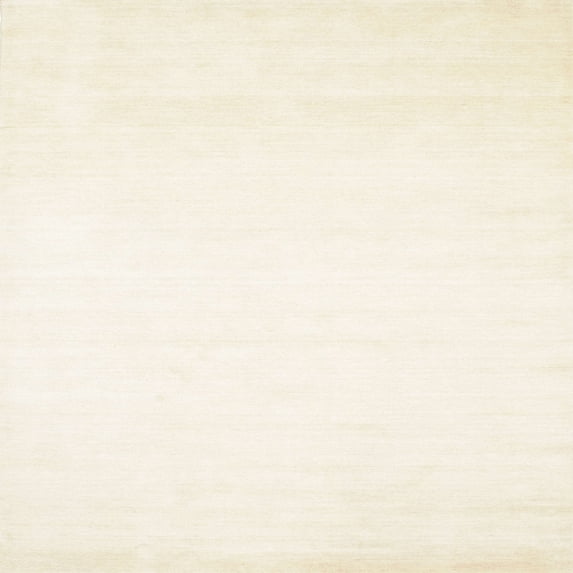 Ahgly Company Indoor Square Contemporary Beige Solid Area Rugs, 8' Square