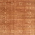 thumbnail image 1 of Ahgly Company Indoor Square Contemporary Orange Red Area Rugs, 5' Square, 1 of 6