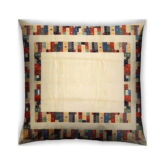 Ahgly Company Indoor Square Contemporary Throw Pillow, 18 inch by 18 inch
