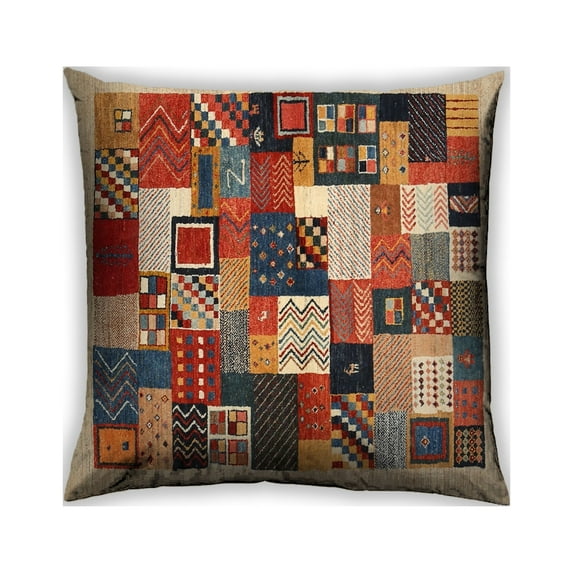 Ahgly Company Indoor Square Contemporary Throw Pillow, 18 inch by 18 inch