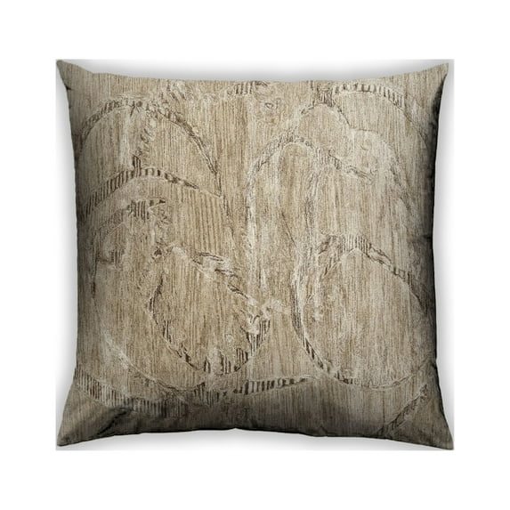 Ahgly Company Indoor Square Contemporary Throw Pillow, 18 inch by 18 inch