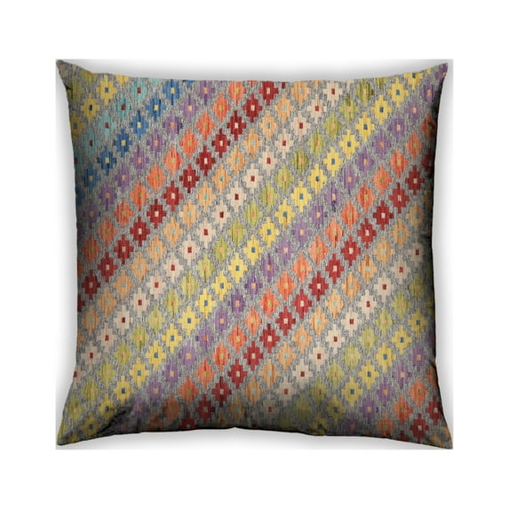 Ahgly Company Indoor Square Contemporary Throw Pillow, 18 inch by 18 inch