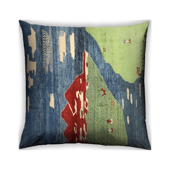 Ahgly Company Indoor Square Contemporary Throw Pillow, 18 inch by 18 inch