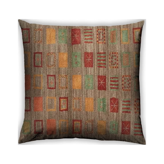 Ahgly Company Indoor Square Contemporary Throw Pillow, 18 inch by 18 inch