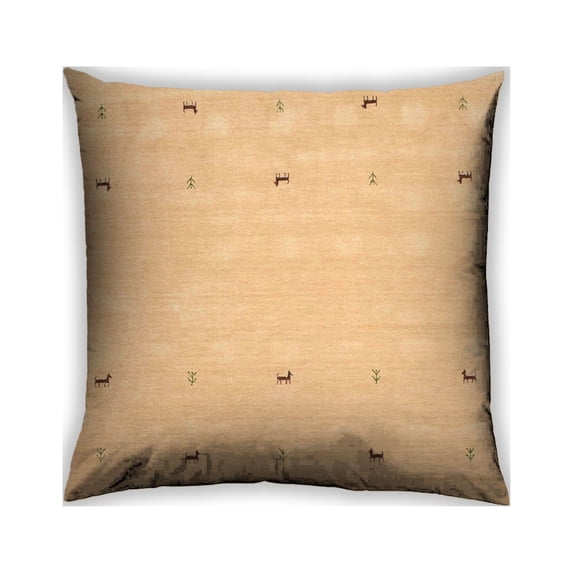 Ahgly Company Indoor Square Contemporary Throw Pillow, 18 inch by 18 inch