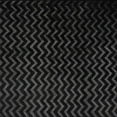 thumbnail image 1 of Ahgly Company Indoor Square Mid-Century Modern Black Eel Black Area Rugs, 5' Square, 1 of 6