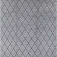 thumbnail image 1 of Ahgly Company Indoor Square Mid-Century Modern Gray or Grey Gray Area Rugs, 5' Square, 1 of 1