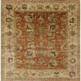 thumbnail image 1 of Ahgly Company Indoor Square Mid-Century Modern Mahogany Brown Area Rugs, 6' Square, 1 of 6