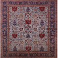 thumbnail image 1 of Ahgly Company Indoor Square Mid-Century Modern Rosy Pink Pink Area Rugs, 4' Square, 1 of 1