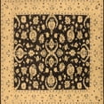 thumbnail image 1 of Ahgly Company Indoor Square Oriental Brown Traditional Area Rugs, 4' Square, 1 of 4