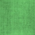 thumbnail image 1 of Ahgly Company Indoor Square Oriental Emerald Green Industrial Area Rugs, 8' Square, 1 of 4
