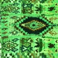 thumbnail image 1 of Ahgly Company Indoor Square Oriental Green Modern Area Rugs, 8' Square, 1 of 4