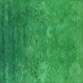 thumbnail image 1 of Ahgly Company Indoor Square Oriental Light Blue Industrial Area Rugs, 4' Square, 1 of 4
