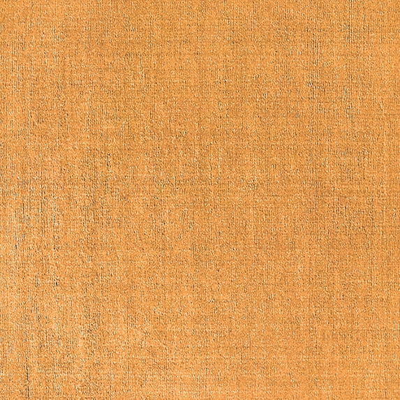 Ahgly Company Indoor Square Oriental Orange Industrial Area Rugs, 7' Square