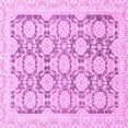 thumbnail image 1 of Ahgly Company Indoor Square Oriental Purple Traditional Area Rugs, 8' Square, 1 of 4