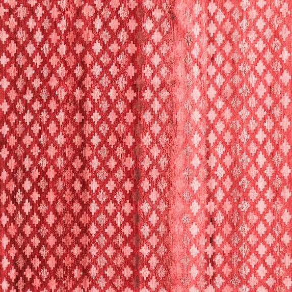 Ahgly Company Indoor Square Oriental Red Traditional Area Rugs, 6' Square