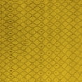 thumbnail image 1 of Ahgly Company Indoor Square Oriental Yellow Industrial Area Rugs, 7' Square, 1 of 4