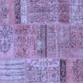 thumbnail image 1 of Ahgly Company Indoor Square Patchwork Blue Transitional Area Rugs, 8' Square, 1 of 4