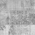 thumbnail image 1 of Ahgly Company Indoor Square Patchwork Gray Transitional Area Rugs, 3' Square, 1 of 1