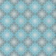 thumbnail image 1 of Ahgly Company Indoor Square Patterned Blue Lagoon Blue Area Rugs, 7' Square, 1 of 6