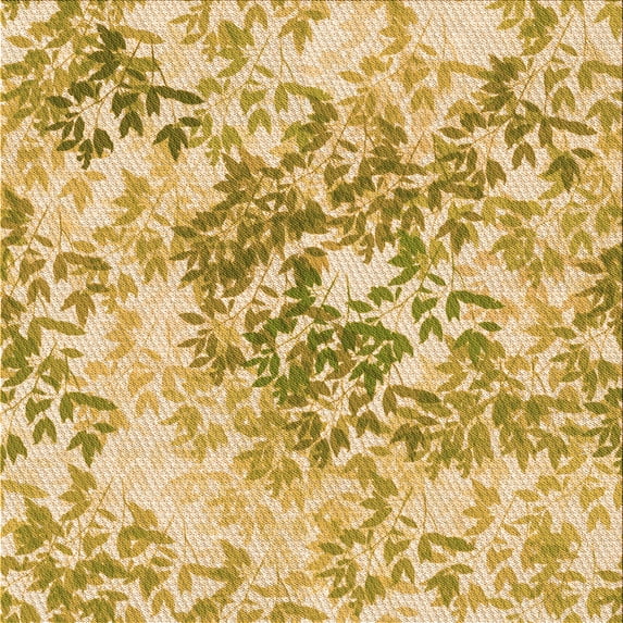 Ahgly Company Indoor Square Patterned Cinnamon Brown Area Rugs, 5' Square