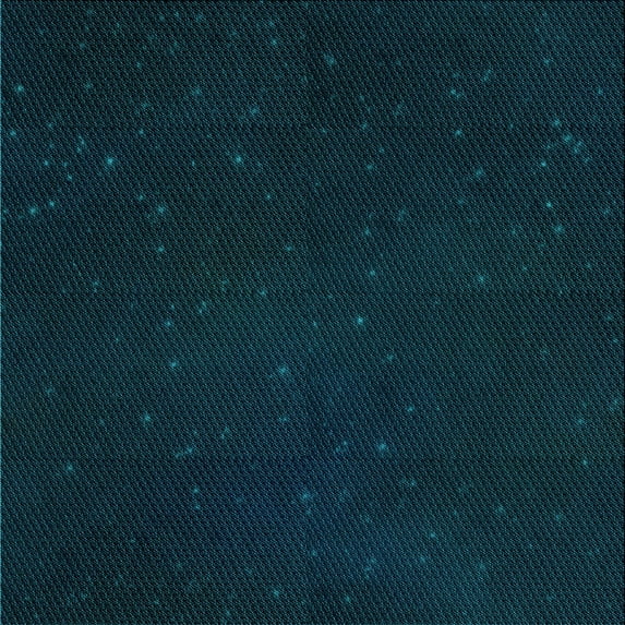 Ahgly Company Indoor Square Patterned Deep Teal Green Area Rugs, 5' Square