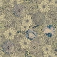 thumbnail image 1 of Ahgly Company Indoor Square Patterned Khaki Gold Area Rugs, 5' Square, 1 of 6