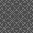 thumbnail image 1 of Ahgly Company Indoor Square Patterned Platinum Gray Area Rugs, 8' Square, 1 of 6