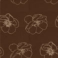 thumbnail image 1 of Ahgly Company Indoor Square Patterned Saddle Brown Area Rugs, 8' Square, 1 of 6