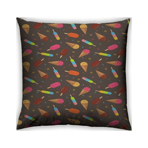 Ahgly Company Indoor Square Patterned Throw Pillow, 18 inch by 18 inch