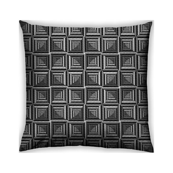 Ahgly Company Indoor Square Patterned Throw Pillow, 18 inch by 18 inch