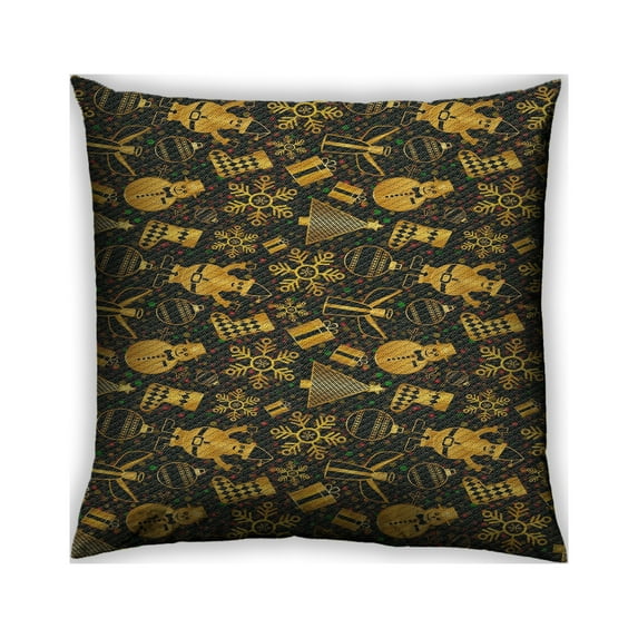 Ahgly Company Indoor Square Patterned Throw Pillow, 18 inch by 18 inch