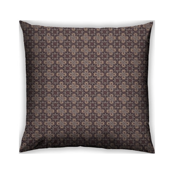 Ahgly Company Indoor Square Patterned Throw Pillow, 18 inch by 18 inch