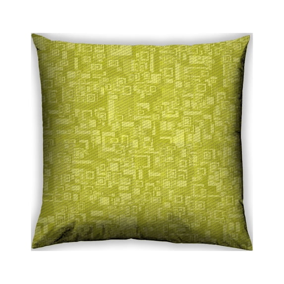 Ahgly Company Indoor Square Patterned Throw Pillow, 18 inch by 18 inch
