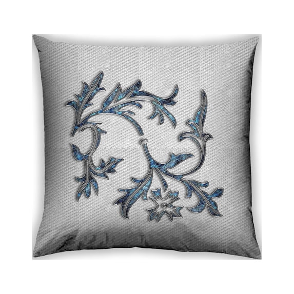 Ahgly Company Indoor Square Patterned Throw Pillow, 18 inch by 18 inch